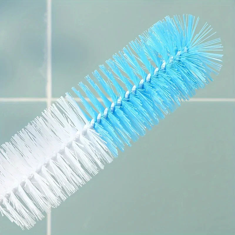 No-Electricity Required Cleaning Tool Long Handle Cup Brush,Kitchen Glass Bottle Cleaning Brush,Milk Bottle Tea Cup Scrubber