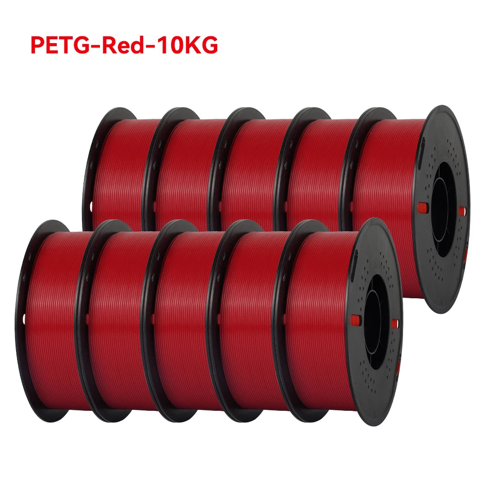 10KG 1.75mm PETG Filament Tangle-Free, High Quality 3D Printing Eco-friendly Plastic Consumables 22LBS, Vacuum Packaging 3D Printing