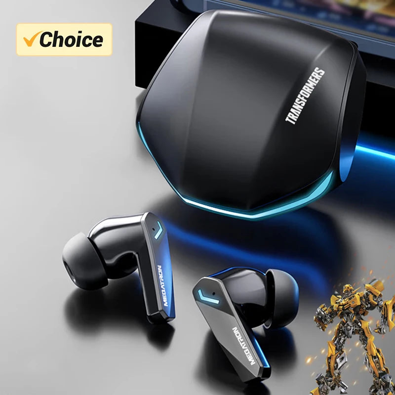 Choice Lenovo GM2 Pro Earphone Bluetooth 5.4 Headphones with Mic 9D Stereo Pro 6 Earbuds Dual Modes Music Game Wireless Headset