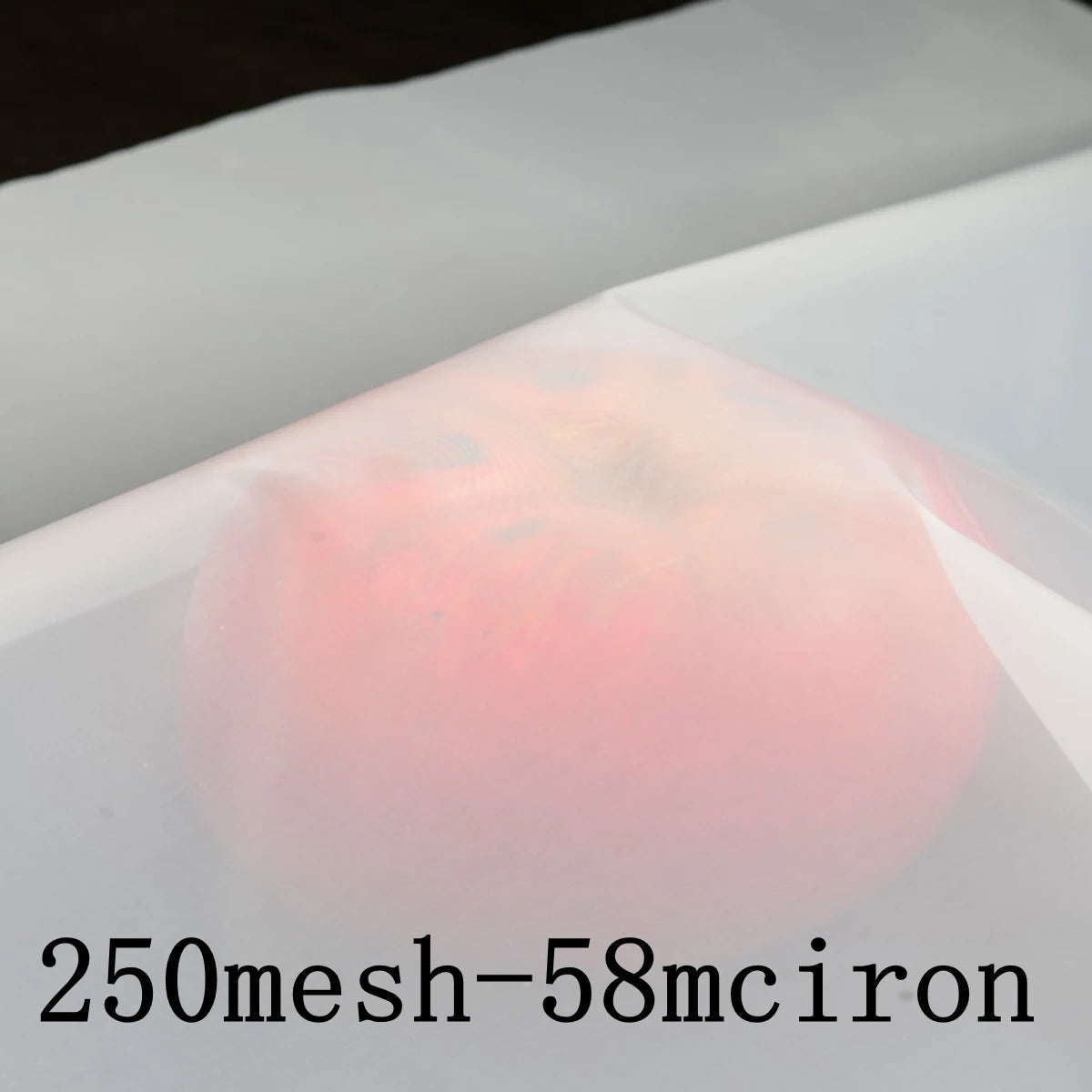 80/200/300/500 Mesh Food Grade Nylon Fine Mesh Filter Kitchen Strainers Fabric Reusable Micron Filter Net for Tea Milk Juice