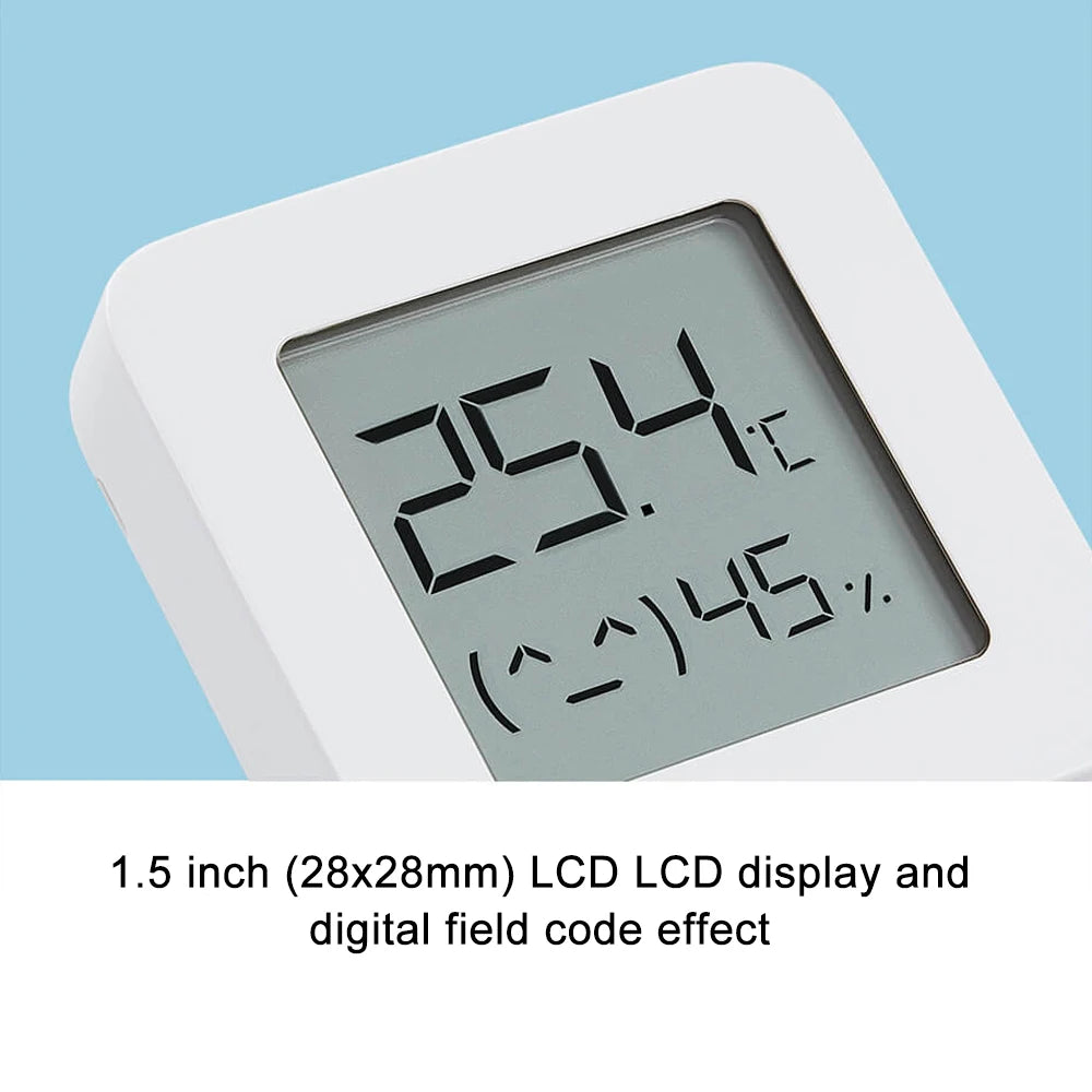 Xiaomi MIJIA Smart Hygrometer Thermometer 2 Bluetooth Wireless Electric Digital Hygrometer Thermograph With Mijia APP Smart Home