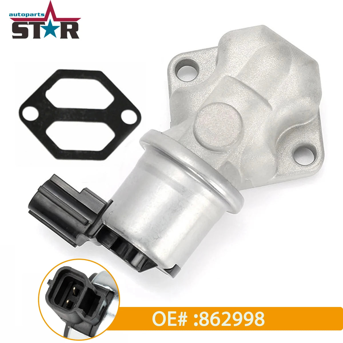 862998 Idle Air Control Valve IAC For Mercury Marine MerCruiser MPI V6 V8 5.0 5.7 350 496  MAG 18-7701 27-863112 27-8M0119616