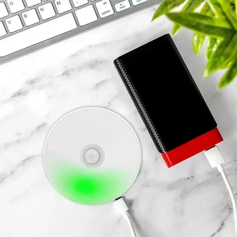 Motion Sensor Light USB Rechargeable Night Light LED Lamp for Kitchen Bedroom Stairs Hallway Cabinet Closet Wardrobe Nightlight