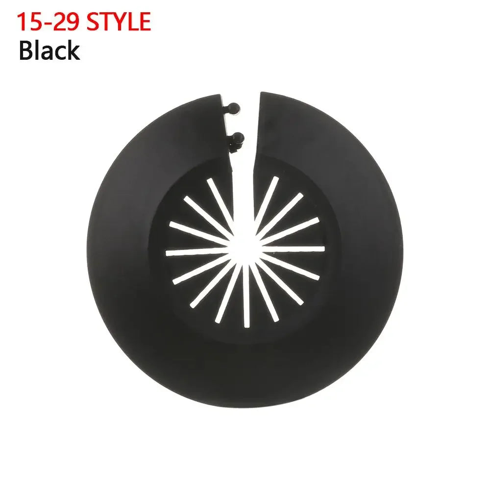 1Pc Plastic Wall Hole Pipe Collars Cover Shower Faucet Angle Valve Pipe Plug Decoration Cover Kitchen Bathroom Faucet Accessory