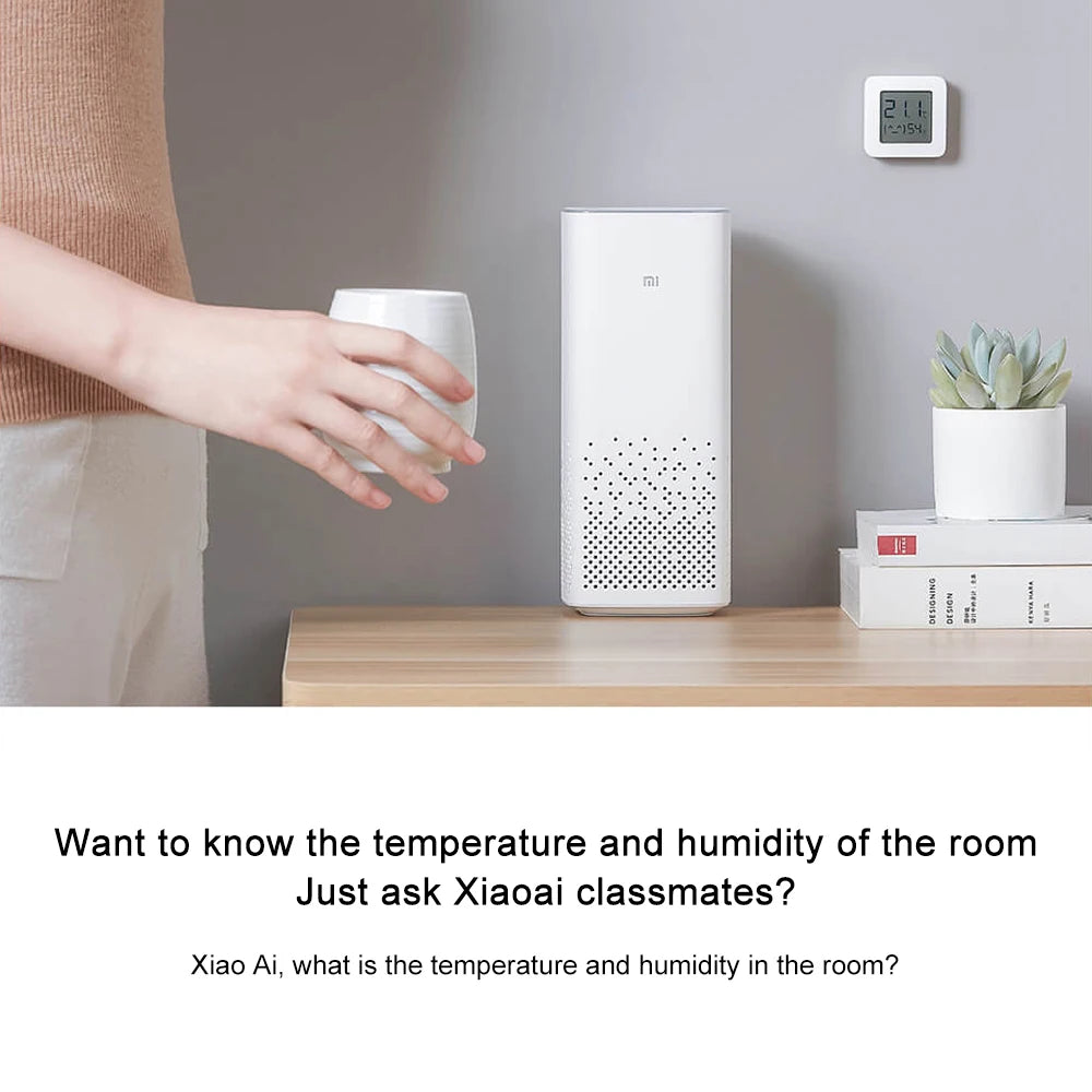 Xiaomi MIJIA Smart Hygrometer Thermometer 2 Bluetooth Wireless Electric Digital Hygrometer Thermograph With Mijia APP Smart Home