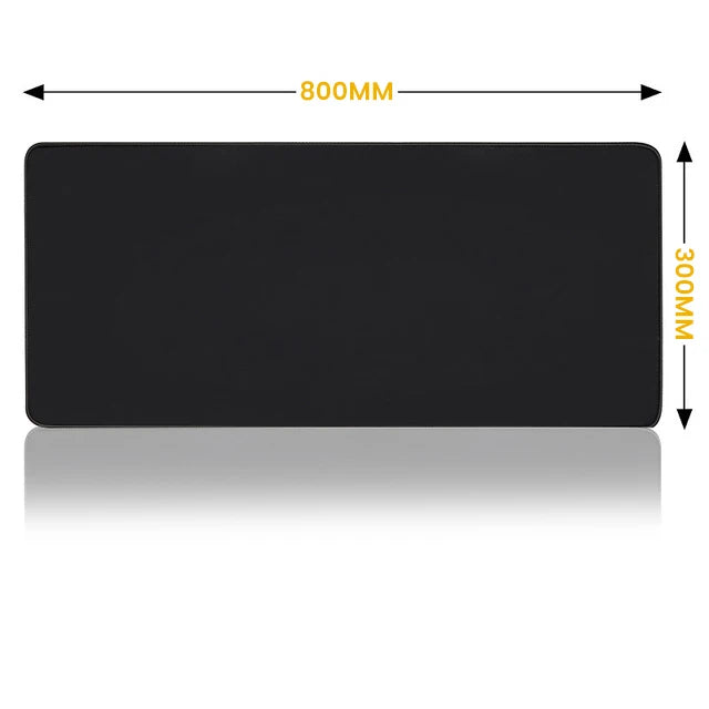 Xxl Mouse Pad Gaming Computer Mousepad Gamer Desk Mat Black Big Office Carpet Mause Pads PC Accessories Keyboard Pads Play Mats