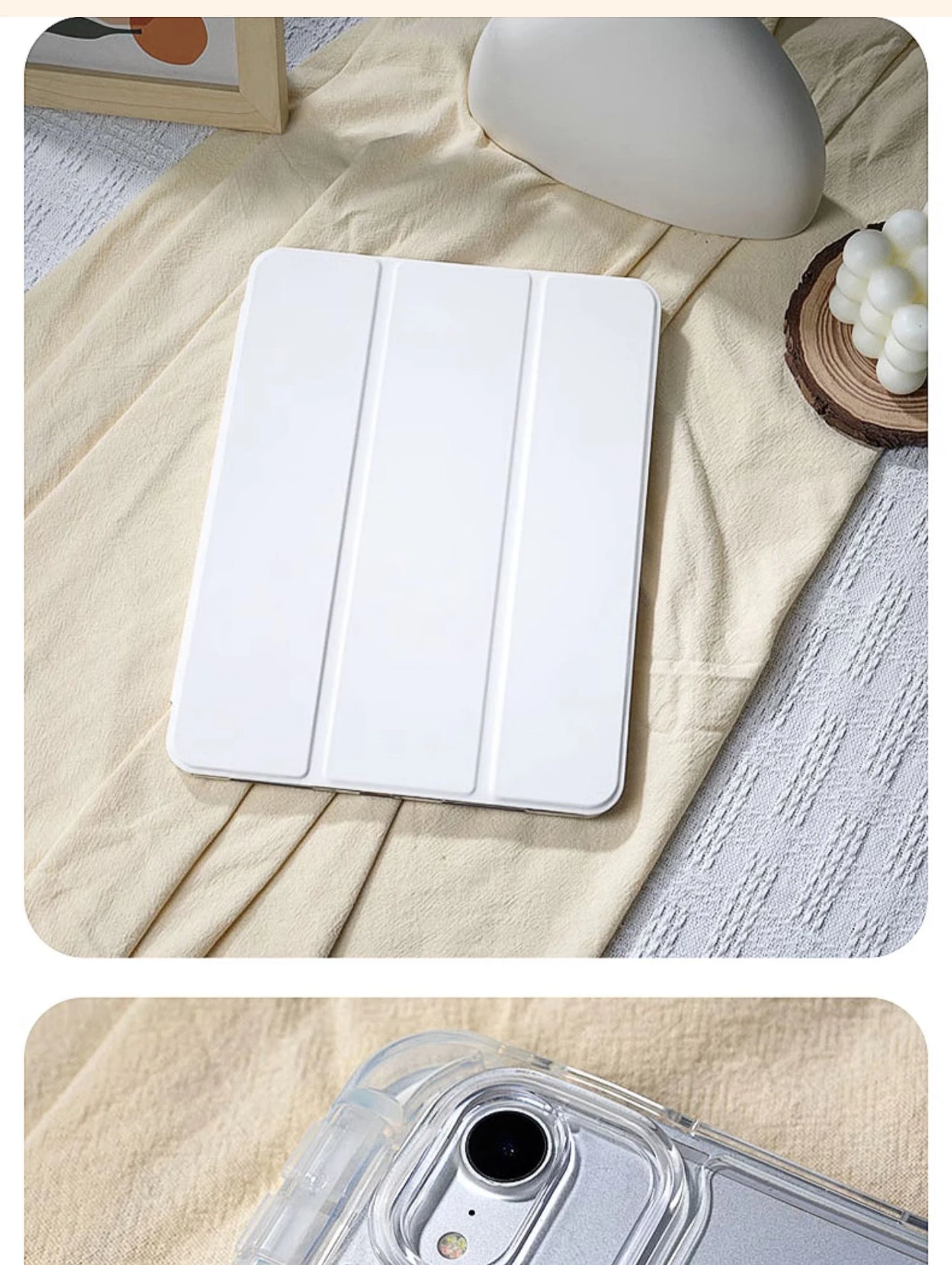 For 2025 iPad Air 11 Case iPad 10th Generation  11th A16  9th Mini6 7 13in iPad Pro11 4 5 10.9in 12.9 M2 M3 M4 M5 Holder Case