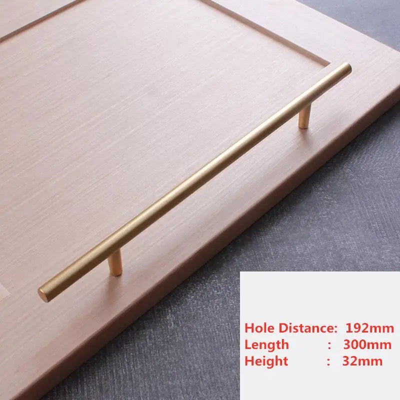 Handles Drawer Cabinet Furniture Kitchen Handles for Cabinet Knob Door Drawer Furniture Kitchen Knob Golden Simplicity Hardware