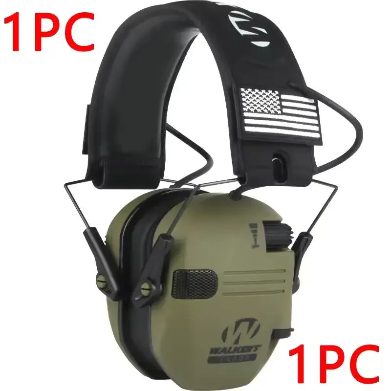 Outdoor hunting/shooting earmuffs actively reduce noise to protect hearing, train tactical headphones to strengthen human voice