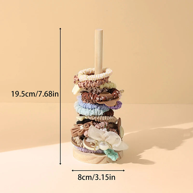 1PC Easy To Assemble Wooden Paper Towel Holder For Kitchen, Living Room, And Bedroom - Vertical Tissue Rack For Home Decoration
