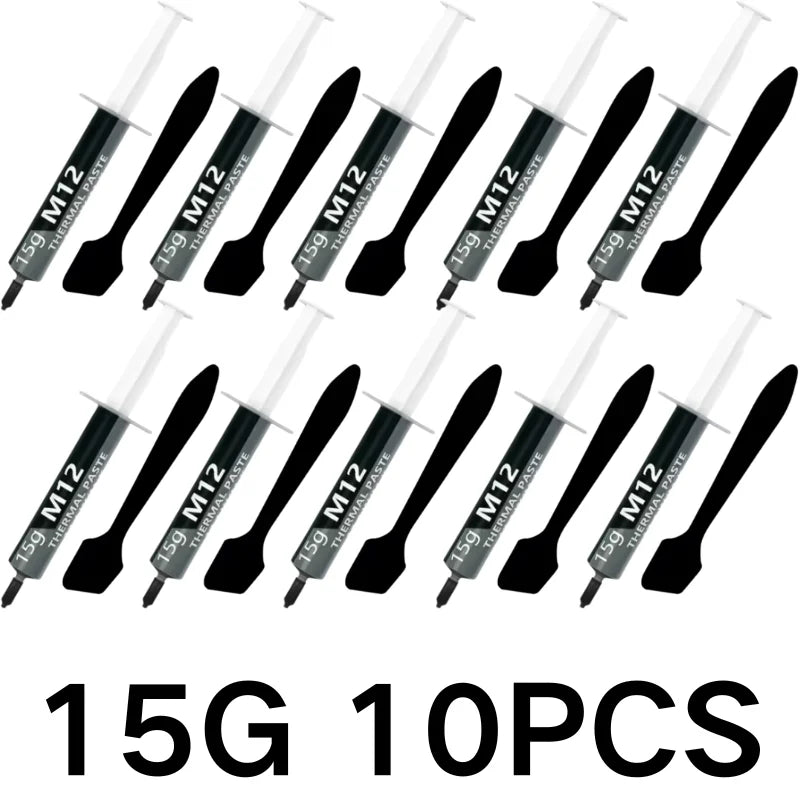 Thermal Paste Thermal Conductive Grease Paste 12.4 W/MK 1/4/8/15/30g For Game PC PS5 CPU GPU Cooling