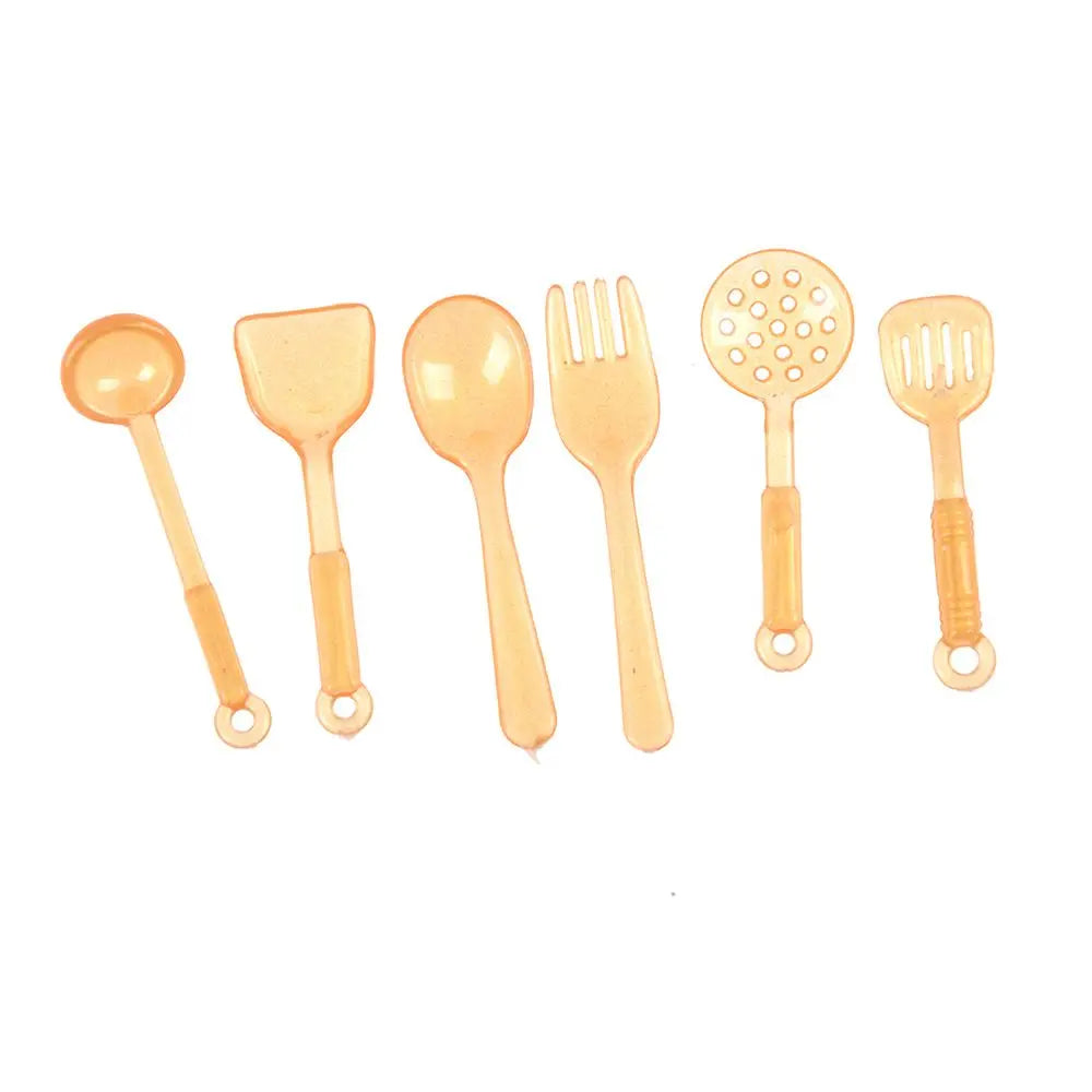 10/11PCS Doll House Miniature Items Dollhouse Mini Accessories for Doll Mini Tableware Things Kitchen Dinnerware Model 1:12
