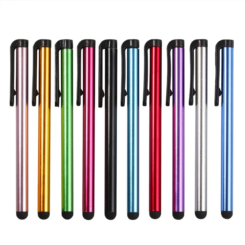 10pcs/lot Universal Capacitive Stylus Pens, High Precision Rubber Tip Touch Screen Pen for iPad iPhone Android Tablets & Smartph