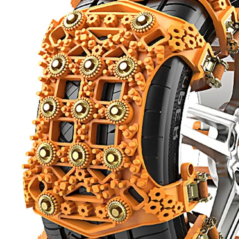 Automobile Tire Accessories Car Wheel Snow Chains Safe Driving Tire Chain SUV Winter Anti Slip Car Tire New Universal Snow Chain