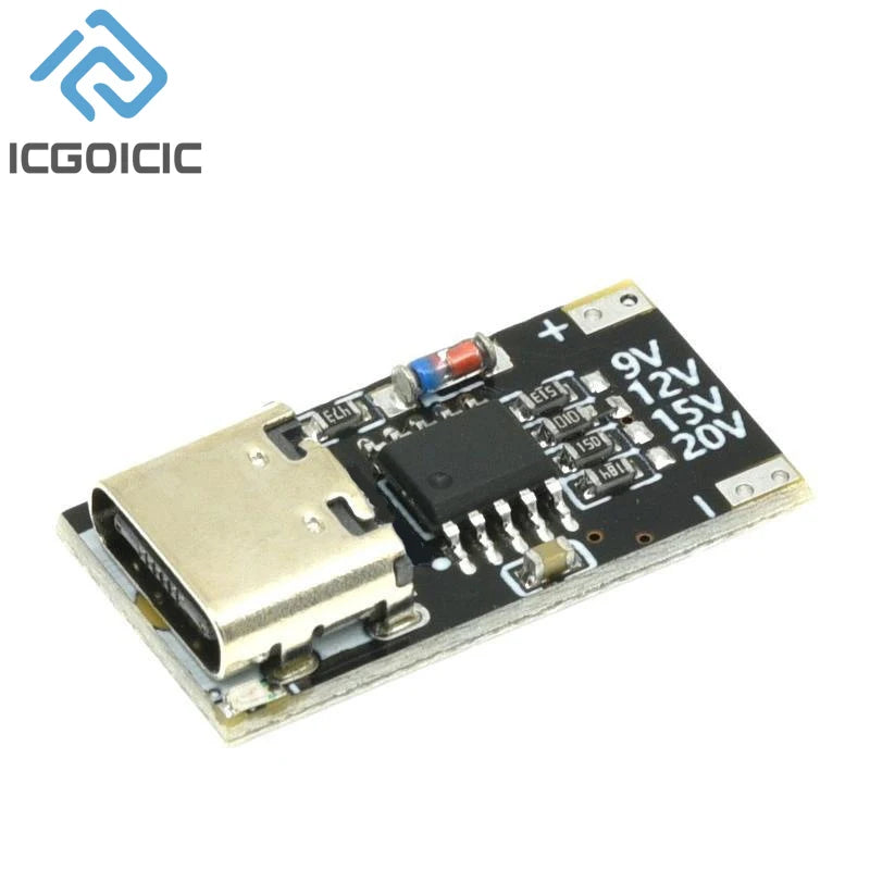 1-20PCS PD/QC/AFC Type-C Decoy Board USB Boost Module PPS/QC4 FCP AFC Type-C Trigger Polling Detector Power Fast Charging