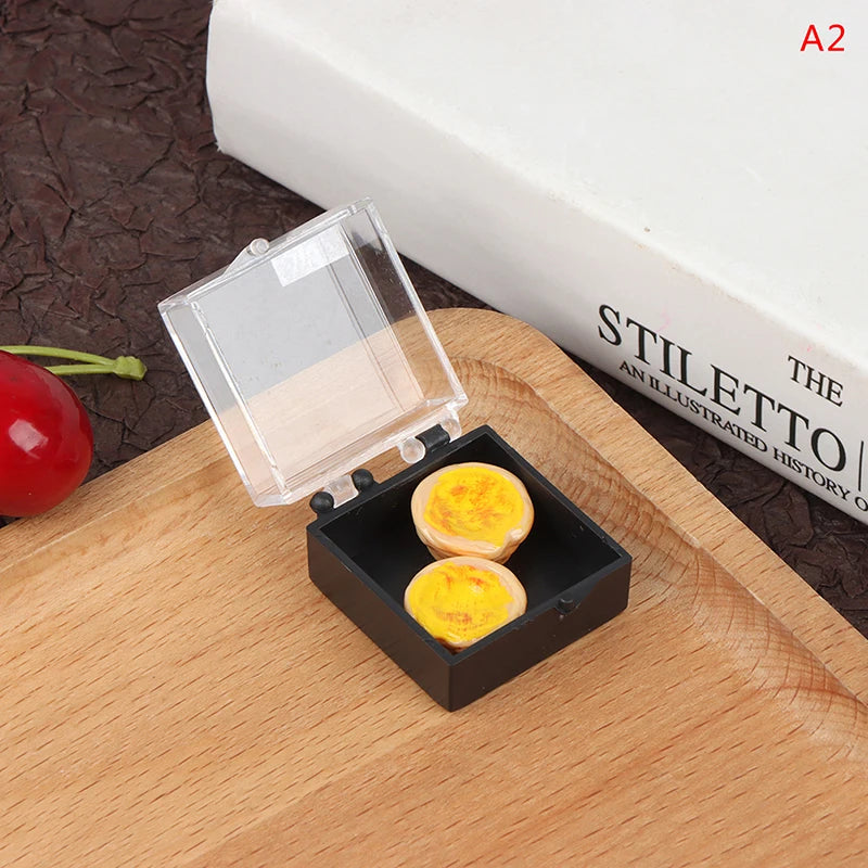 1/12 Dollhouse Miniature Accessories Mini Metal Cooking Pot with Food Simulation Kitchen Kitchenware Model Toy Doll House Decor