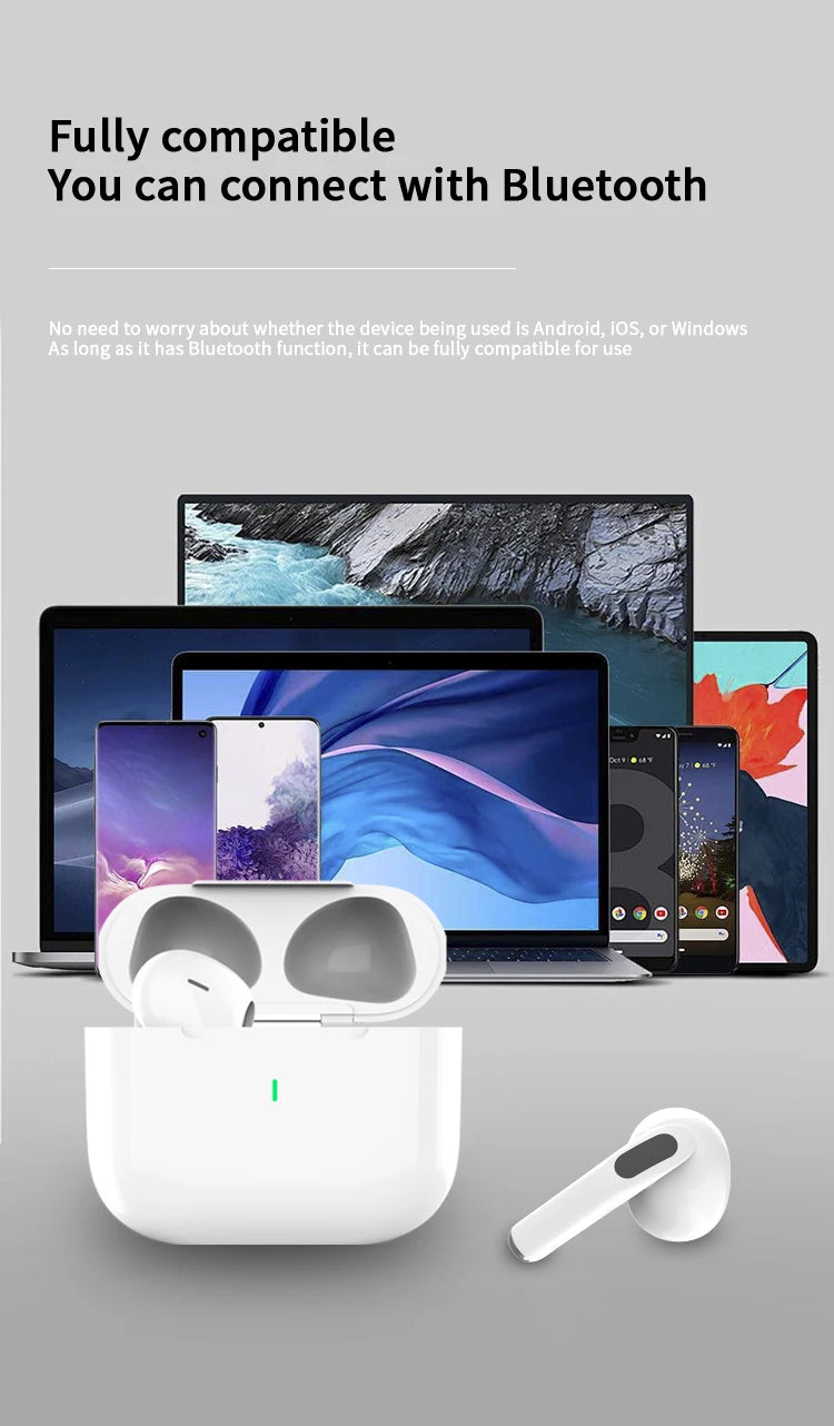 New Air Pro True Wireless Bluetooth Earphones Headphones HiFi Sound  Latency ANC Noise Reduction Earbuds for IPhone Android