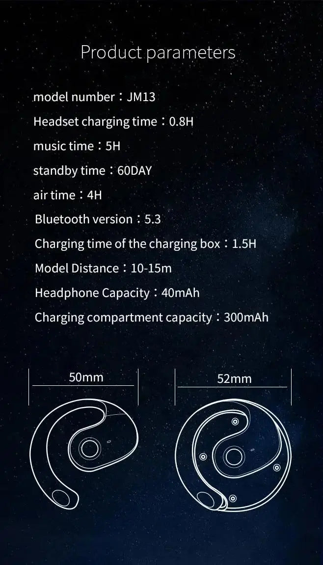 Intelligent Real-time Translation Earbuds Global 144 Languages Wireless BT Translation Earphones Waterproof Smart Voice Earbuds