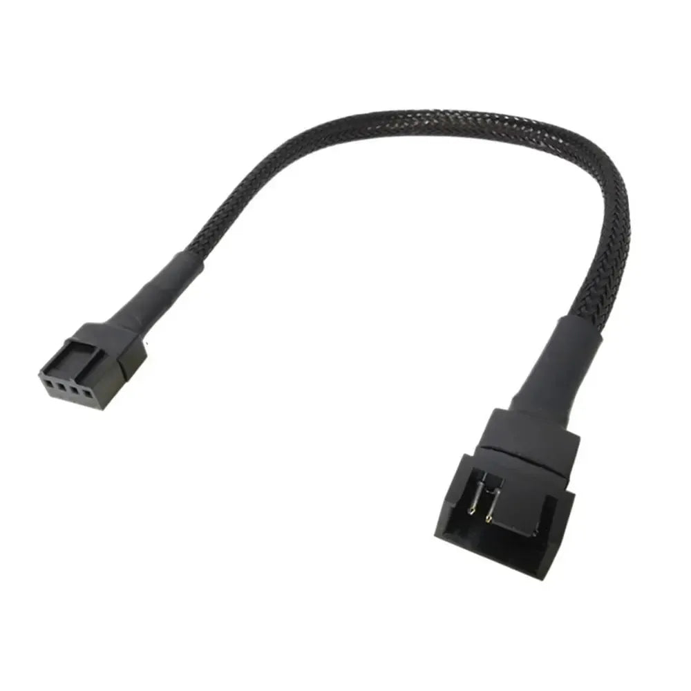 1 to 5 PWM Fan Hub PC CPU Cooling 4PIN Fan Power Cable Hub Adapter Sleeved Case Splitter for Computer Cooler Case Fans