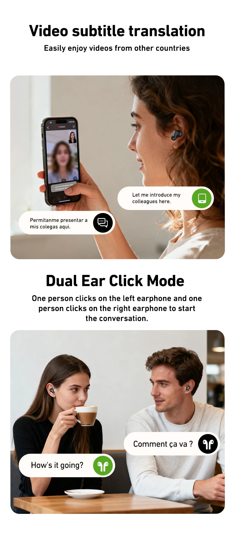 MINISO MS105 Bluetooth Earphone In-Ear Earbuds Soft Earbuds Wireless Headphones Waterproof IPX5