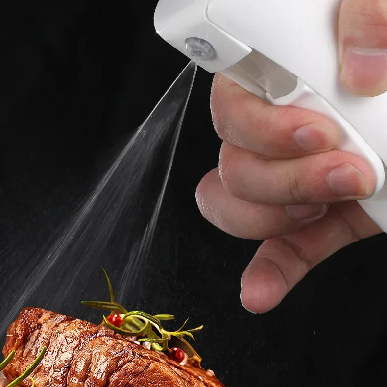 200/300/500ml Oil Spray Olive Oil Spray Bottle Kitchen Cooking Dispenser Camping Baking Vinegar Soy Sauce Sprayer Containers