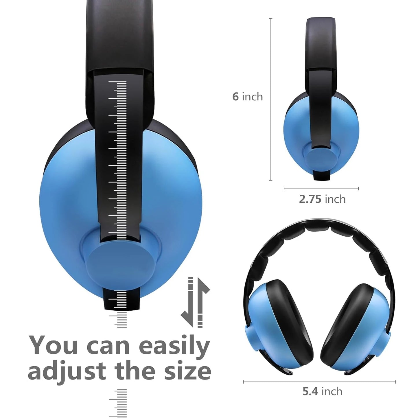C10 Baby Ear Protection for Newborn Noise Cancelling Headphones for Babies Noise ReductionEarmufs Travel Gift