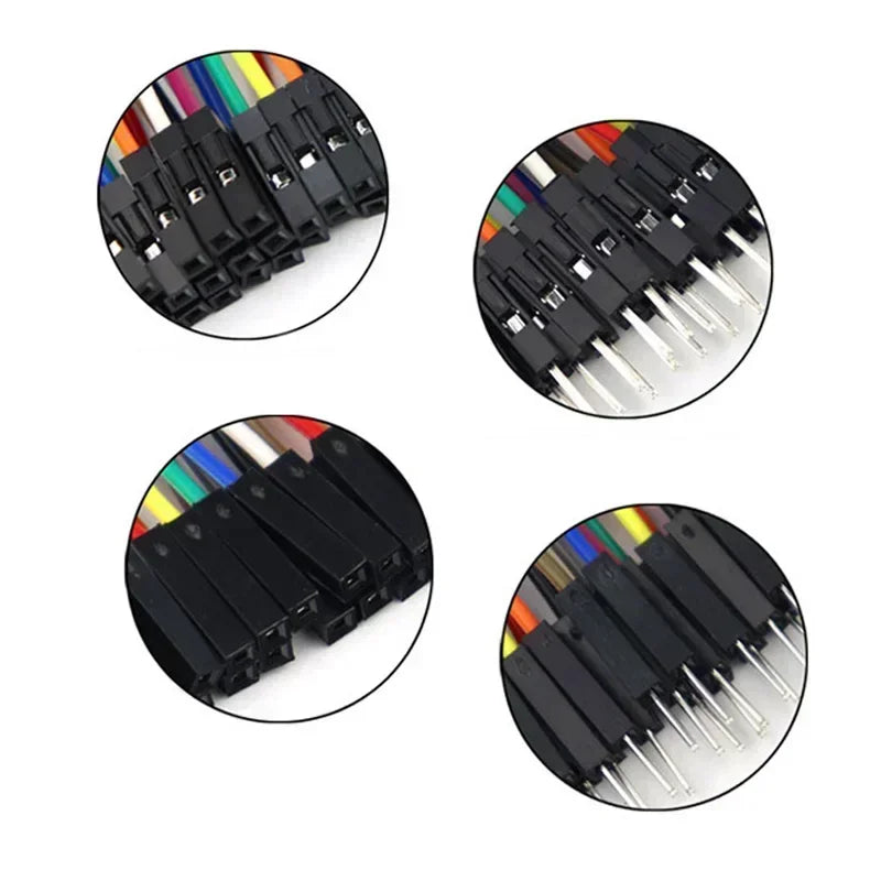 20Pin Jumper Wire Dupont Line 20cm Male To Male+Female To Male + Female To Female Dupont Cable, for Arduino DIY Electronics Kit