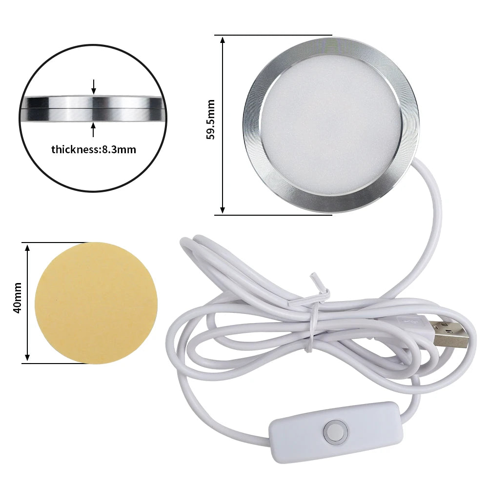 For Bambu Lab Adjustable Light Kit Led Light Hardware Bambulab Light Kit 001 Led Light Parts Diy Model 3D Printer Accessories