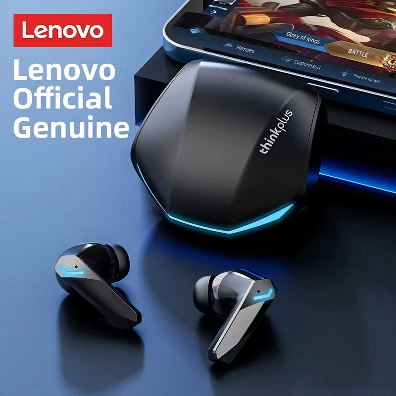 Choice Lenovo GM2 Pro Earphone Bluetooth 5.4 Headphones with Mic 9D Stereo Pro 6 Earbuds Dual Modes Music Game Wireless Headset