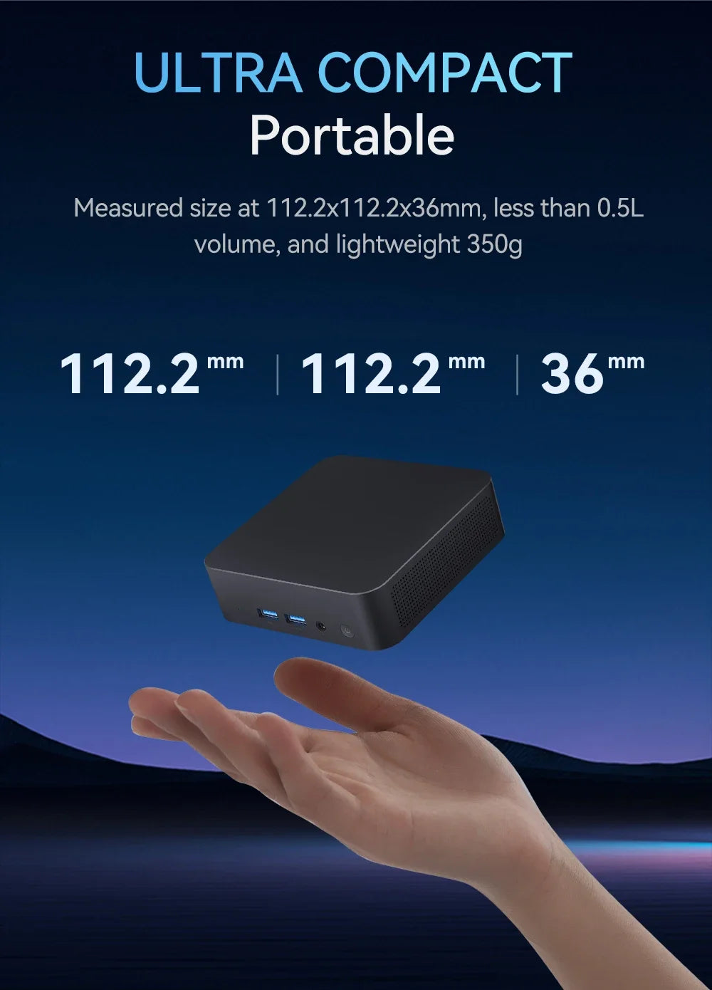 2026 Intel N150 Mini PC Windows 11 Intel Core i9 10980HK 16GB 32GB RAM Pocket Desktop PC 1TB 2TB SSD WiFi6 4KHD Gaming Computer