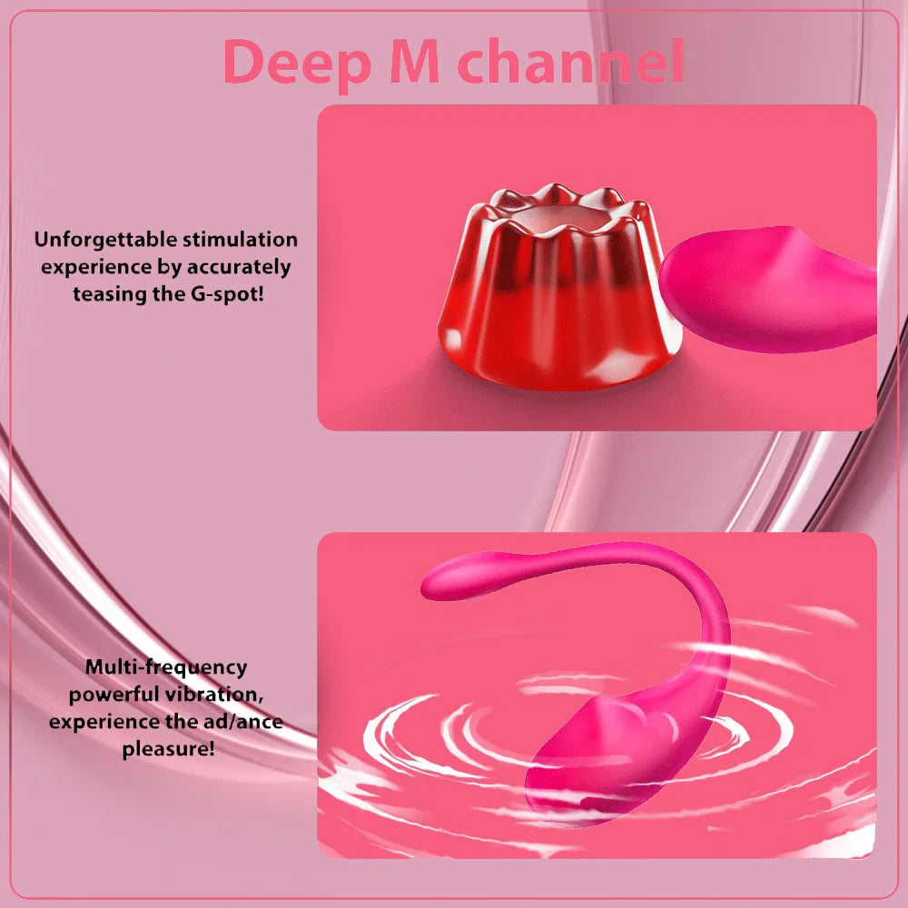 Wireless Bluetooth G Spot Vibrator for Women Dildo APP Remote Control Wear Vibrating Egg Clit Female Panties Sex Toys for Adults