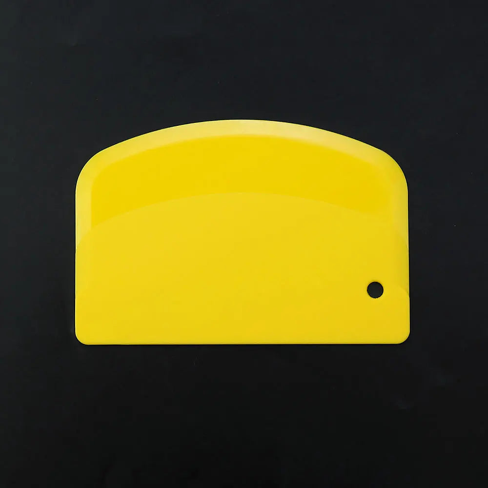 Silicone World Dough Scraper Cream Spatula Plastic Cutting Knife  for Flour Pastries and Cakes Baking Tool Kitchen Accessories