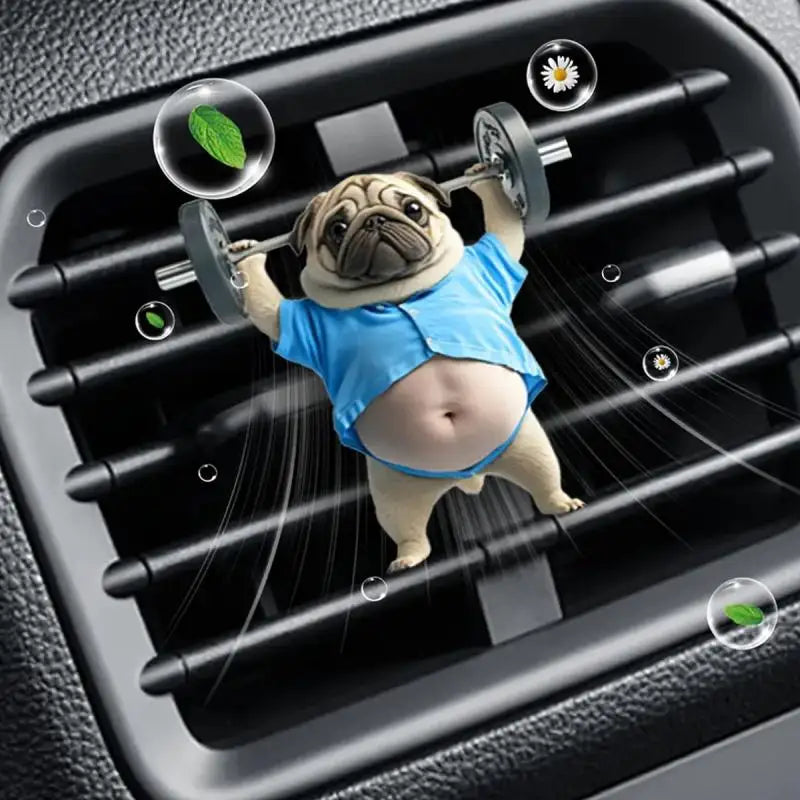 2D Diffuser Vent Outlet Perfume Clips for Aromatherapy, Air Freshener and Car Interior Decoration
