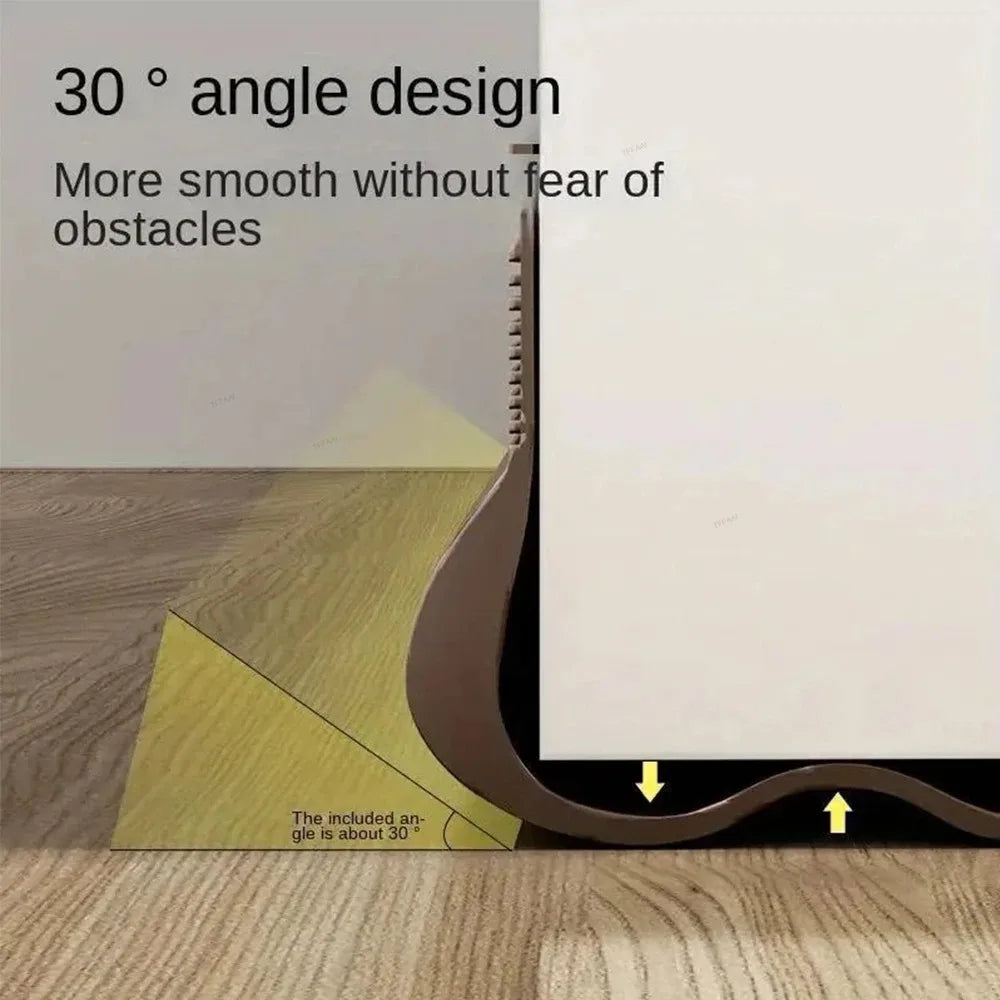PVC Flexible Door Bottom Sealing Strip Weatherproof Draft Stopper Gasket Window Insulation Guard for Home Draft Prevention