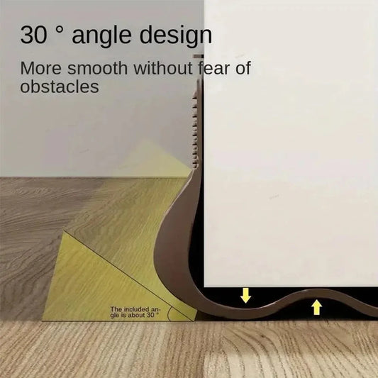 PVC Flexible Door Bottom Sealing Strip Weatherproof Draft Stopper Gasket Window Insulation Guard for Home Draft Prevention