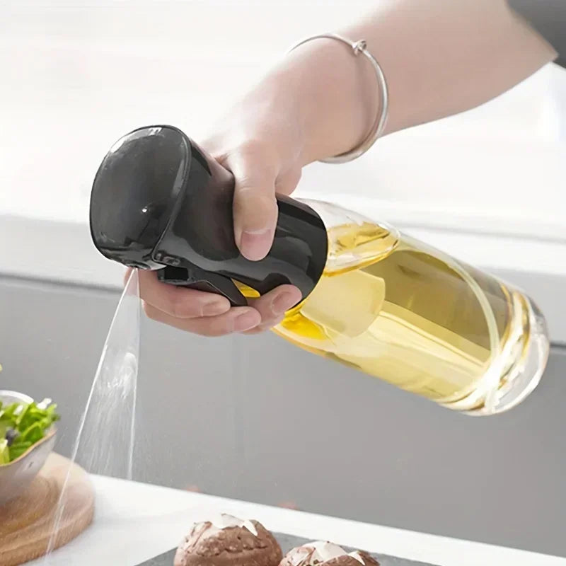 200/300/500ml Oil Spray Olive Oil Spray Bottle Kitchen Cooking Dispenser Camping Baking Vinegar Soy Sauce Sprayer Containers
