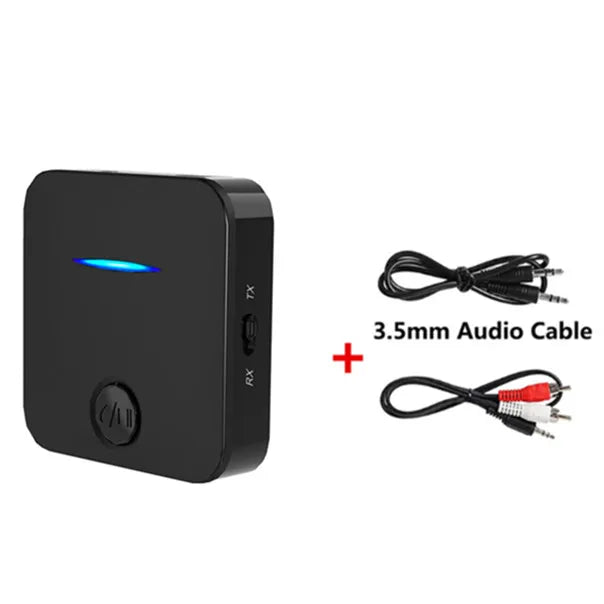 Bluetooth 5.0 Audio Transmitter Receiver RCA 3.5mm AUX Jack USB Dongle Stereo Music Wireless Adapter For Car Kit PC TV Headphone