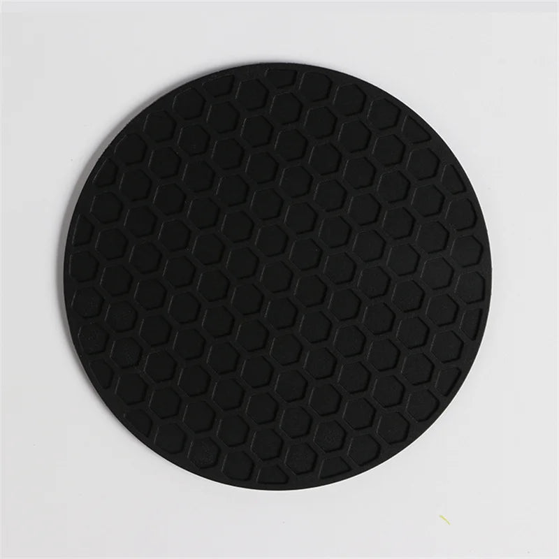10/9cm Cup Coaster Silicone Cup Pad Slip Insulation Pad Cup Mat Hot Drink Holder Mug Stand Tasteless Home Kitchen Accessories