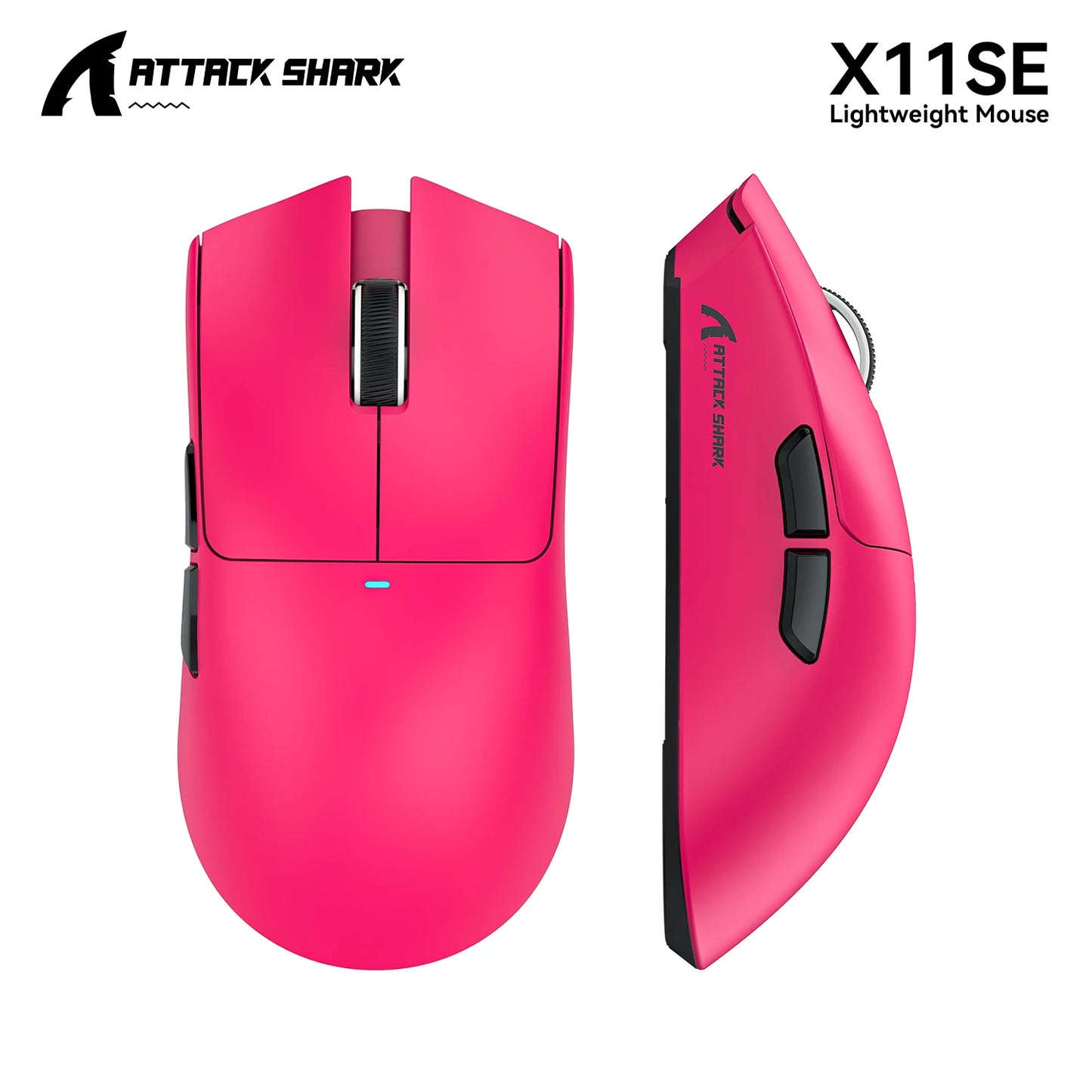 Attack Shark X11  X11SE Wireless Gaming Mouse 3-Mode , PAW3311, 22000DPI, 400IPS, PC Gaming Mouse