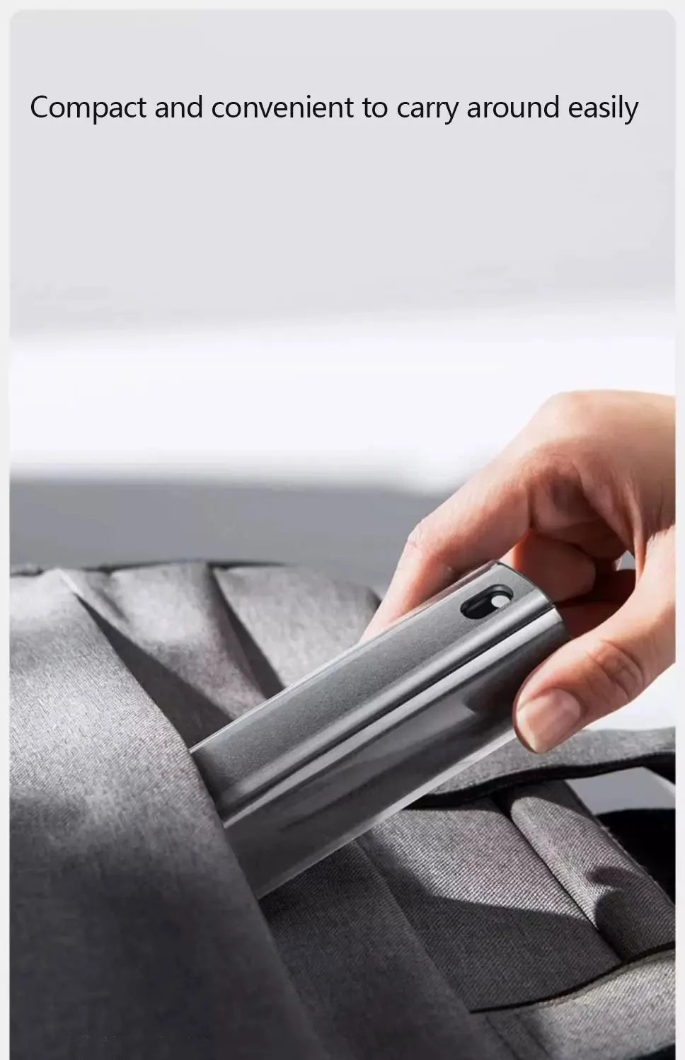 Mobile screen cleaner 2-in-1 spray wipe tablet LCD laptop cleaning tool for oil removal and fingerprint prevention