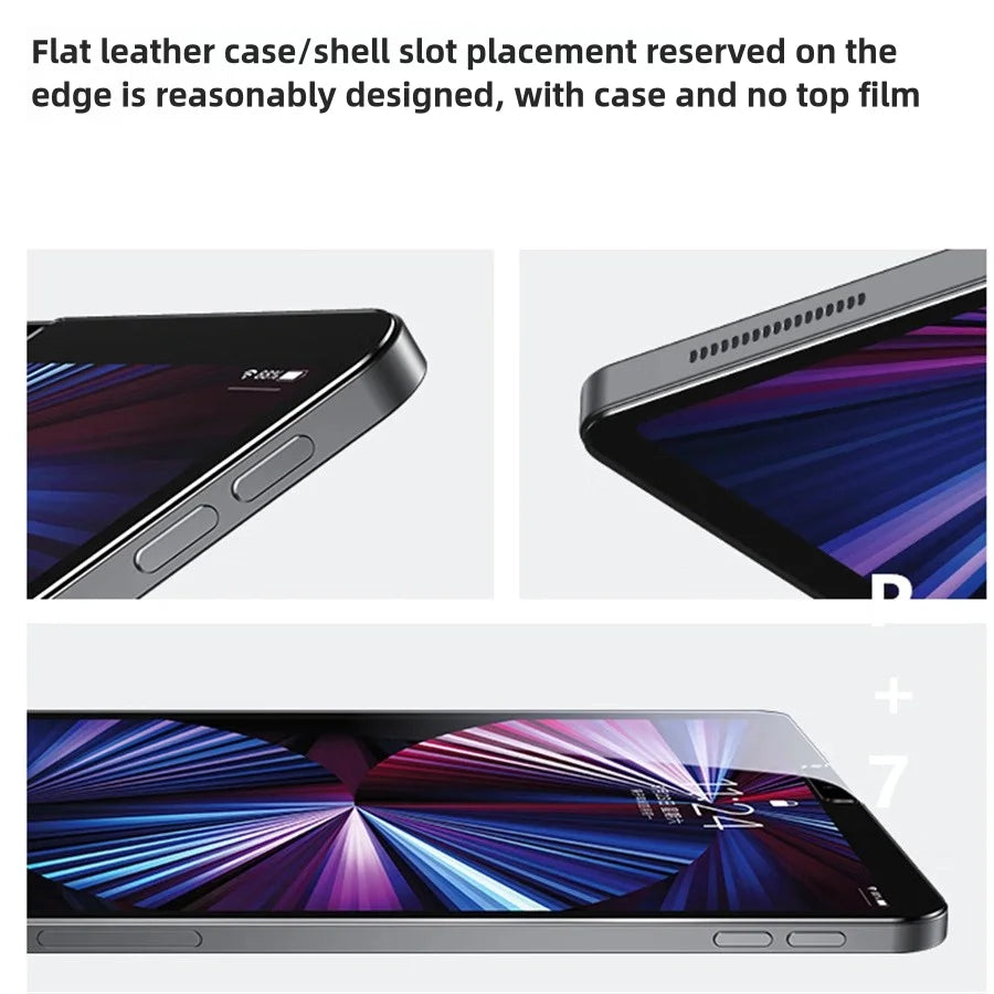 2PCS HD For iPad 12th A18/11th A16 2025/10th 2022 10.9inch iPad 9th/8th/7th 10.2inch 6th/5th 9.7 Tempered Glass Screen Protector