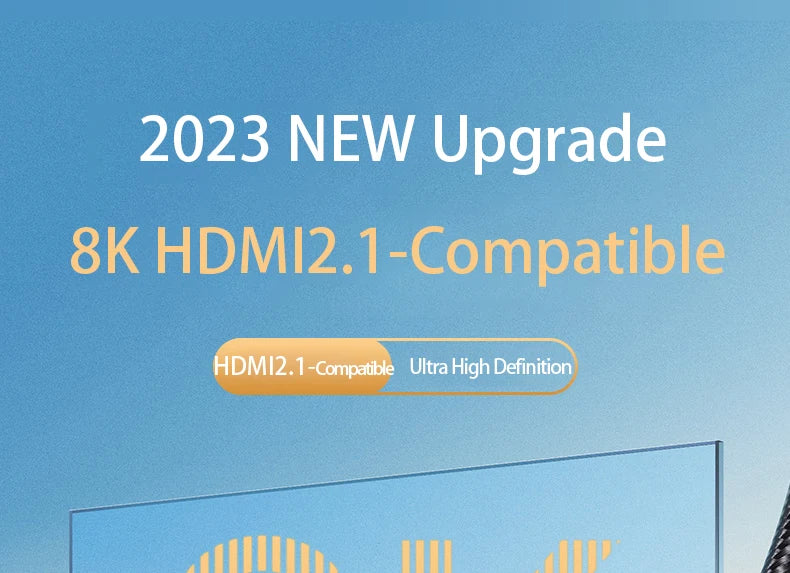 HDMI-Compatible 2.1 Cable Ultra High-speed 8K/60Hz 4K/120Hz For Xiaomi Mi XBox PS5 HDR10+ Dolby Vision 48Gbps HDMI-Compatible 8K
