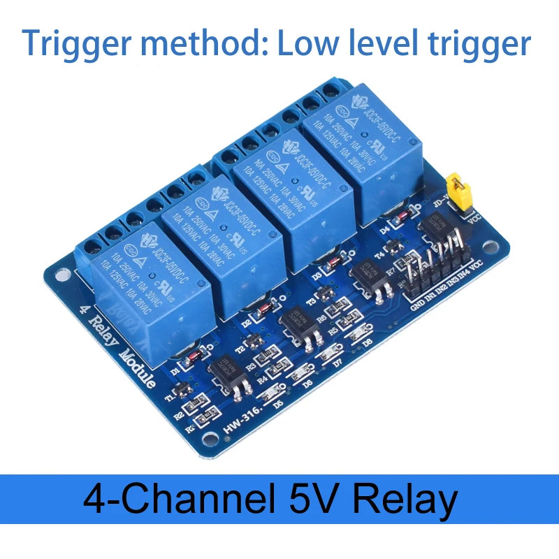 DC 5V 12V 24V 1 2 4 6 8 Channel Relay Module Board Shield with Optocoupler / High and Low Level Trigger for Arduino Raspberry