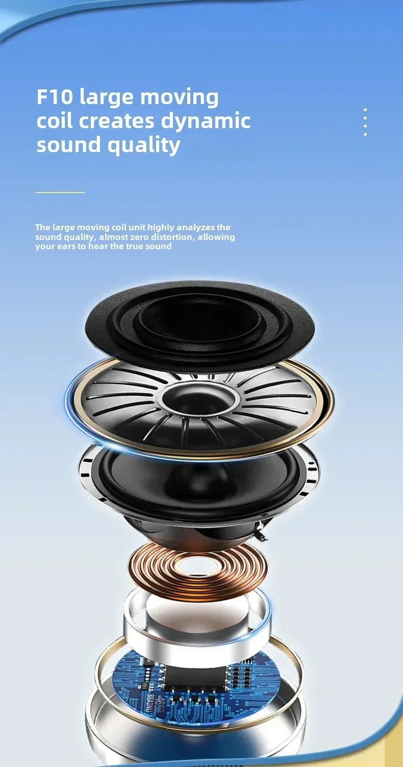 Original 895B TWS Wireless Headphones Game Bluetooth Headphones with Microphone Noise Reduction High Fidelity Bass Earphones