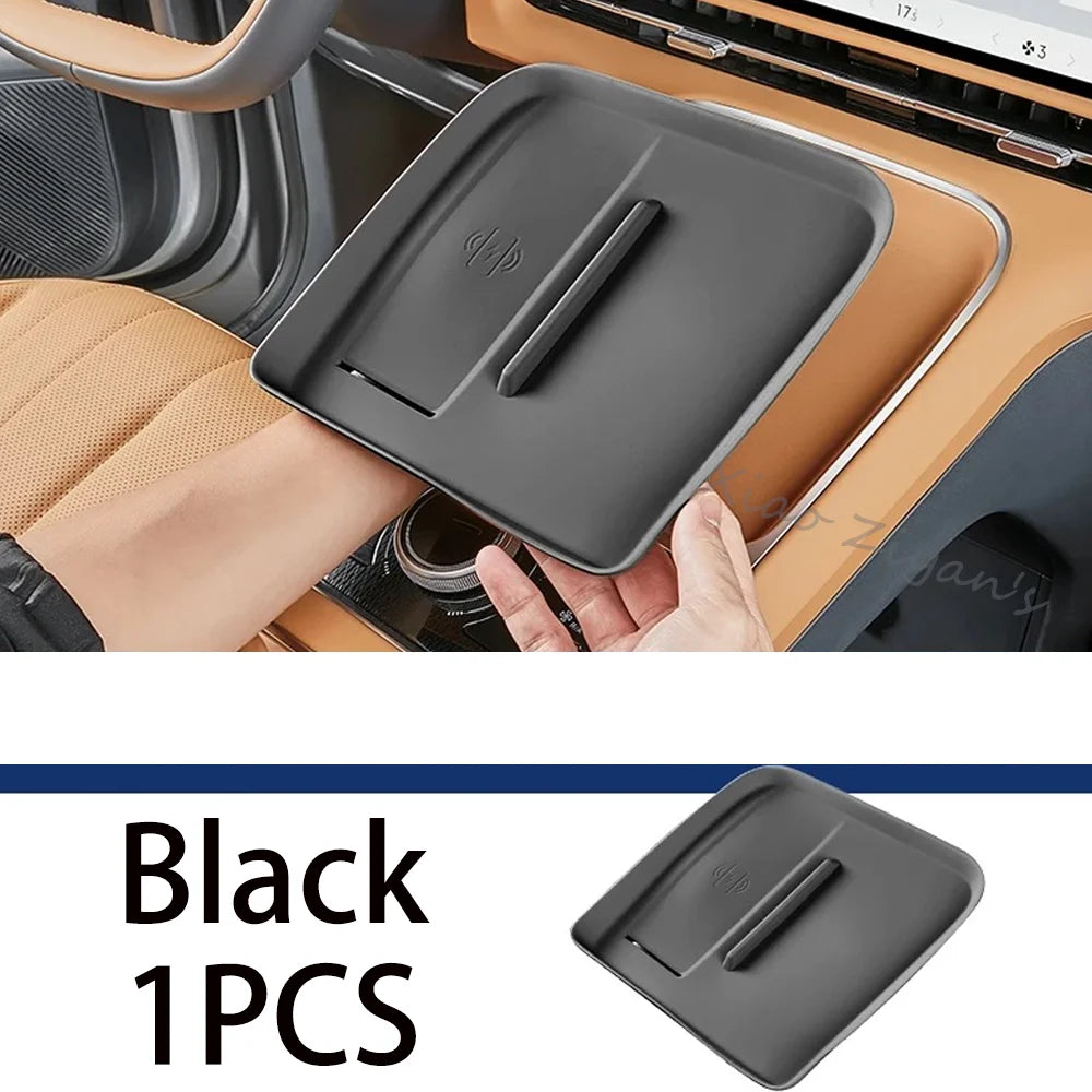 For Geely Galaxy EX5 EM-i E5 EM-i BelGee X80 PHEV P145 2025 2026 2027 Car Silicone Cup Sleeve Charging Pad Interior Accessories
