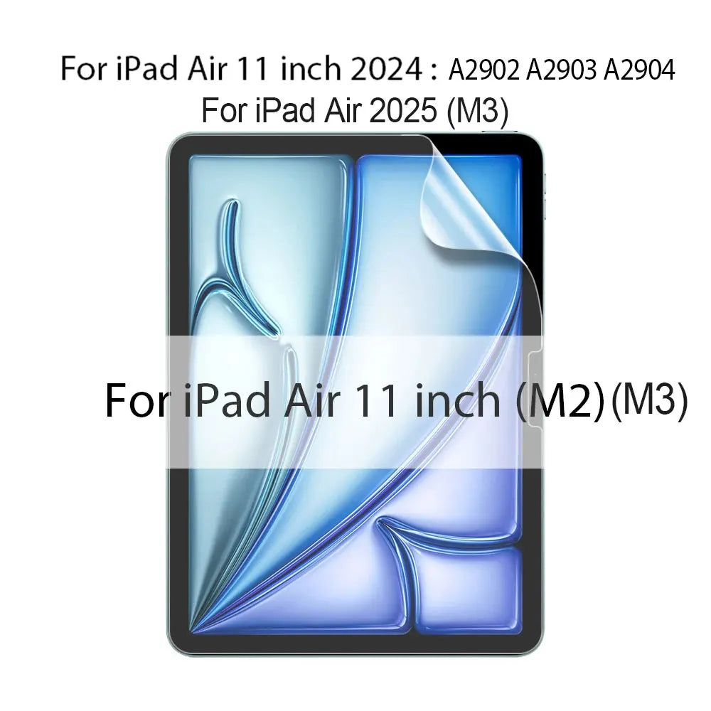 Like Paper Film Screen Protector For iPad Air 11 M3 A16 Pro 12.9 13 M4 M5 Air 3 4 5 10th 9th 8th Generation Mini 6 7 Accessories