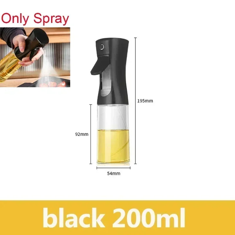 2 in 1 Olive Oil Sprayer Kitchen Oil Spray Bottle Olive Acid Sprayer Oil Mouth for Cooking BBQ Baking OilsDispenser Accessories