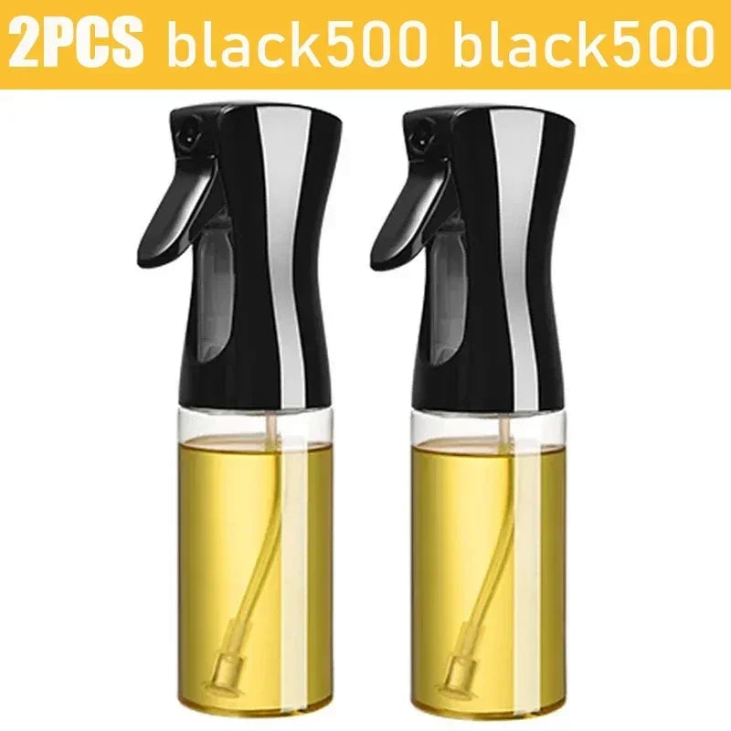 200/300/500ml Oil Spray Olive Oil Spray Bottle Kitchen Cooking Dispenser Camping Baking Vinegar Soy Sauce Sprayer Containers