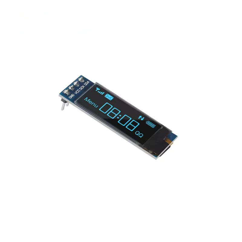 1-10pcs 0.91 inch OLED display module white/blue OLED 128X32 LCD LED Display SSD1306 12832 0.91 IIC i2C Communicate for ardunio