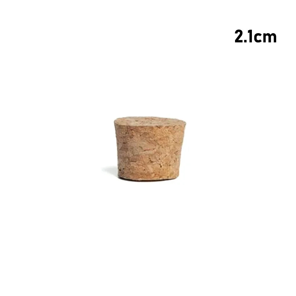 DIY Tapered Cork Plugs Sealing Cup Straight Wooden Wine Corks Reusable Sealing Stopper Bottle Stopper Tools Kitchen Accessories